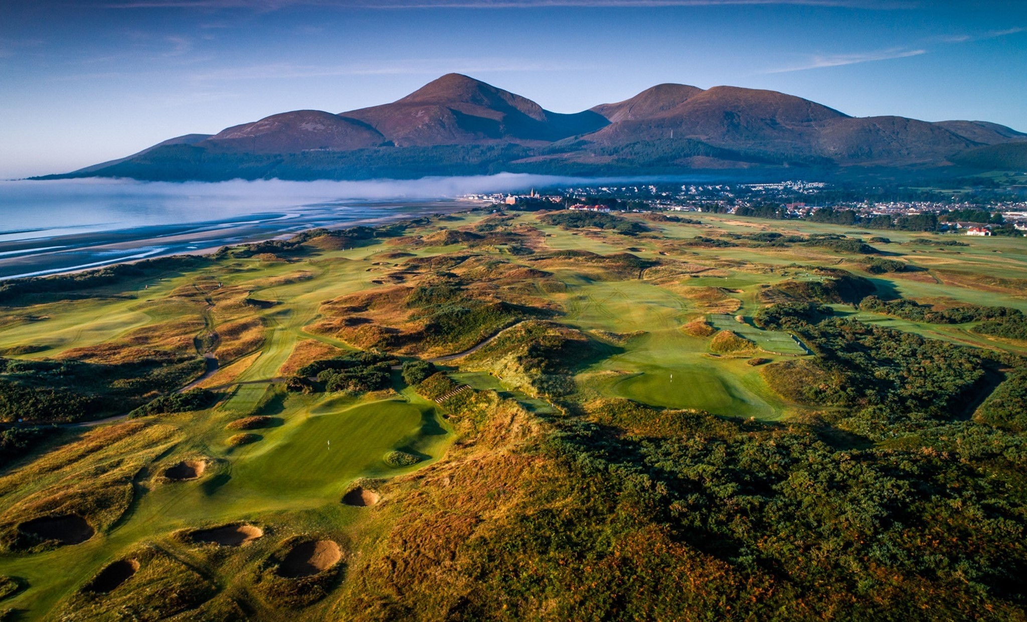 Links golf course